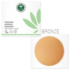 Bronzeador Mineral Compacto . Proteção FPS 15 . PHB . 2 tons