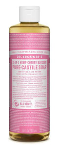 Sabonete Líquido Dr. Bronner's . Bio . Flor Cerejeira. 475ml